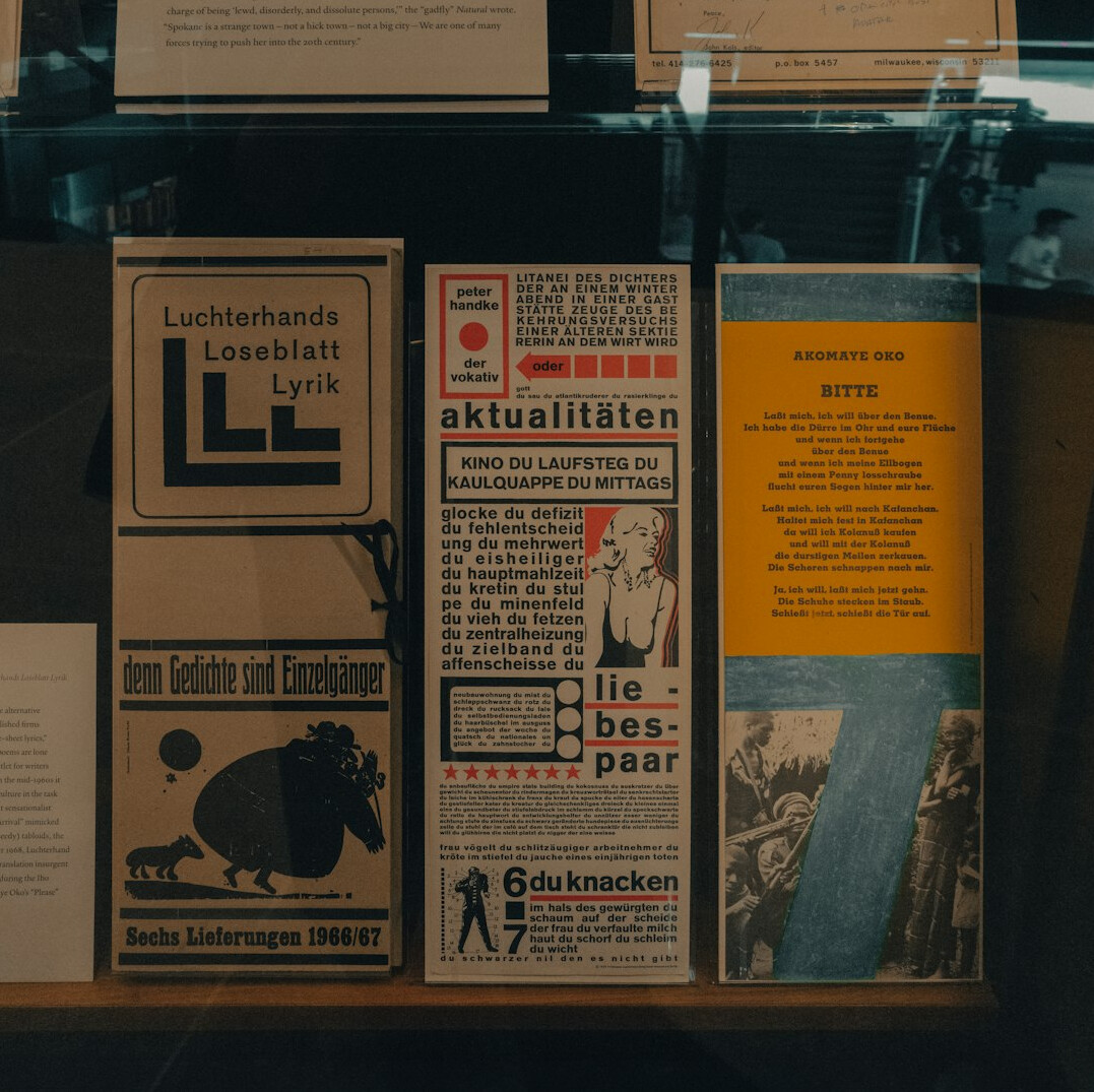 museum archive display