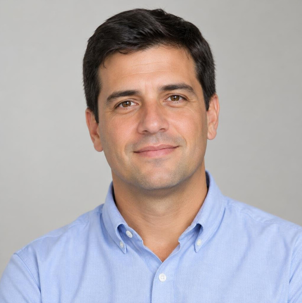 Portrait of a clean-shaven man in a shirt